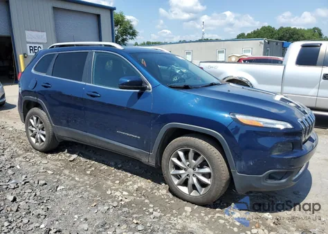 2018 Jeep Cherokee Limited from USA, damaged, VIN 1C4PJMDX3JD610897
